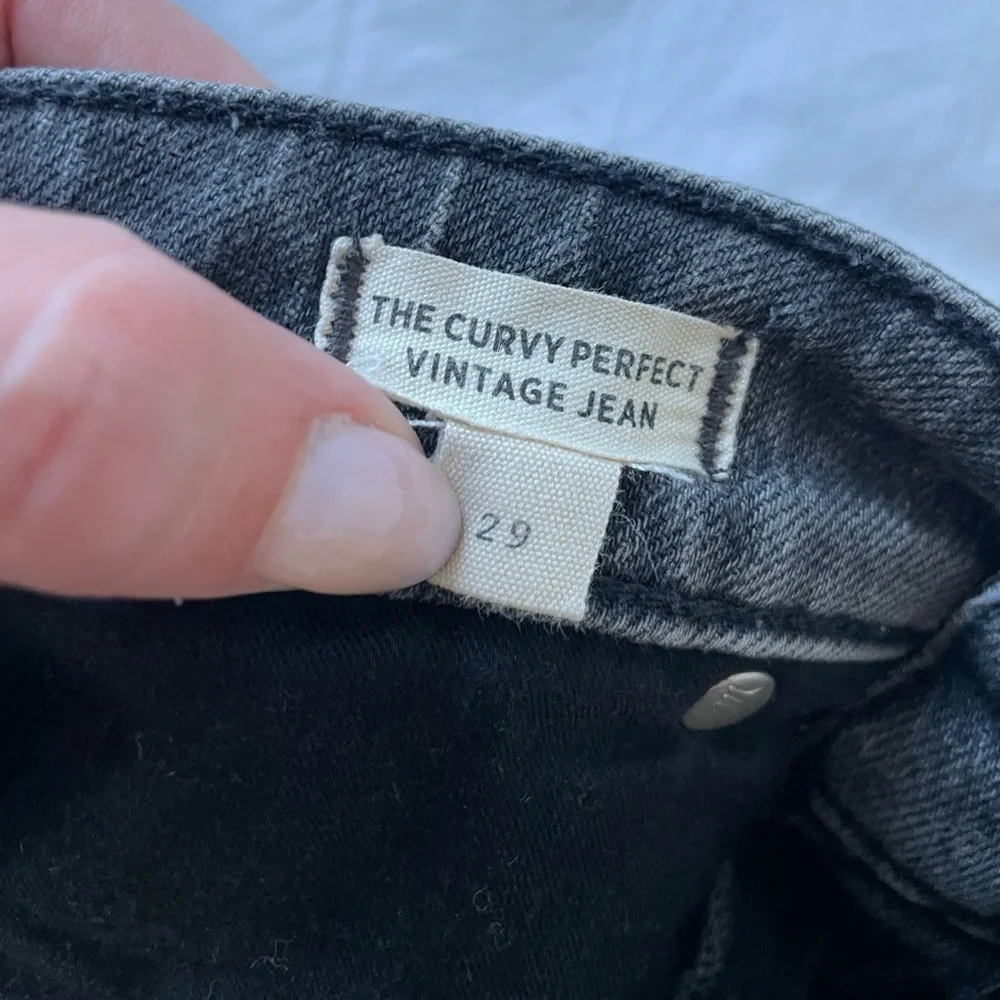 Madewell Curvy Perfect Vintage Jean Lunar Wash 29 - Picture 4 of 5